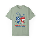 Happy 250th Anniversary Comfort Colors® T-Shirt | America 250 Patriotic Graphic Tee