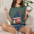 4th of July Patriotic T-Shirt | American Flag Independence Day Shirt | USA Freedom Graphic Tee