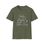 Fueled By Caffeine & Caring Nurse T-Shirt