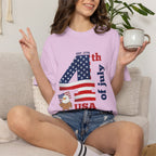 4th of July Patriotic T-Shirt | American Flag Independence Day Shirt | USA Freedom Graphic Tee