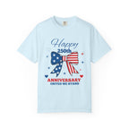 Happy 250th Anniversary Comfort Colors® T-Shirt | America 250 Patriotic Graphic Tee