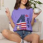 4th of July Patriotic T-Shirt | American Flag Independence Day Shirt | USA Freedom Graphic Tee