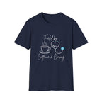 Fueled By Caffeine & Caring Nurse T-Shirt