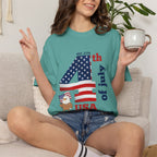 4th of July Patriotic T-Shirt | American Flag Independence Day Shirt | USA Freedom Graphic Tee