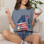 4th of July Patriotic T-Shirt | American Flag Independence Day Shirt | USA Freedom Graphic Tee