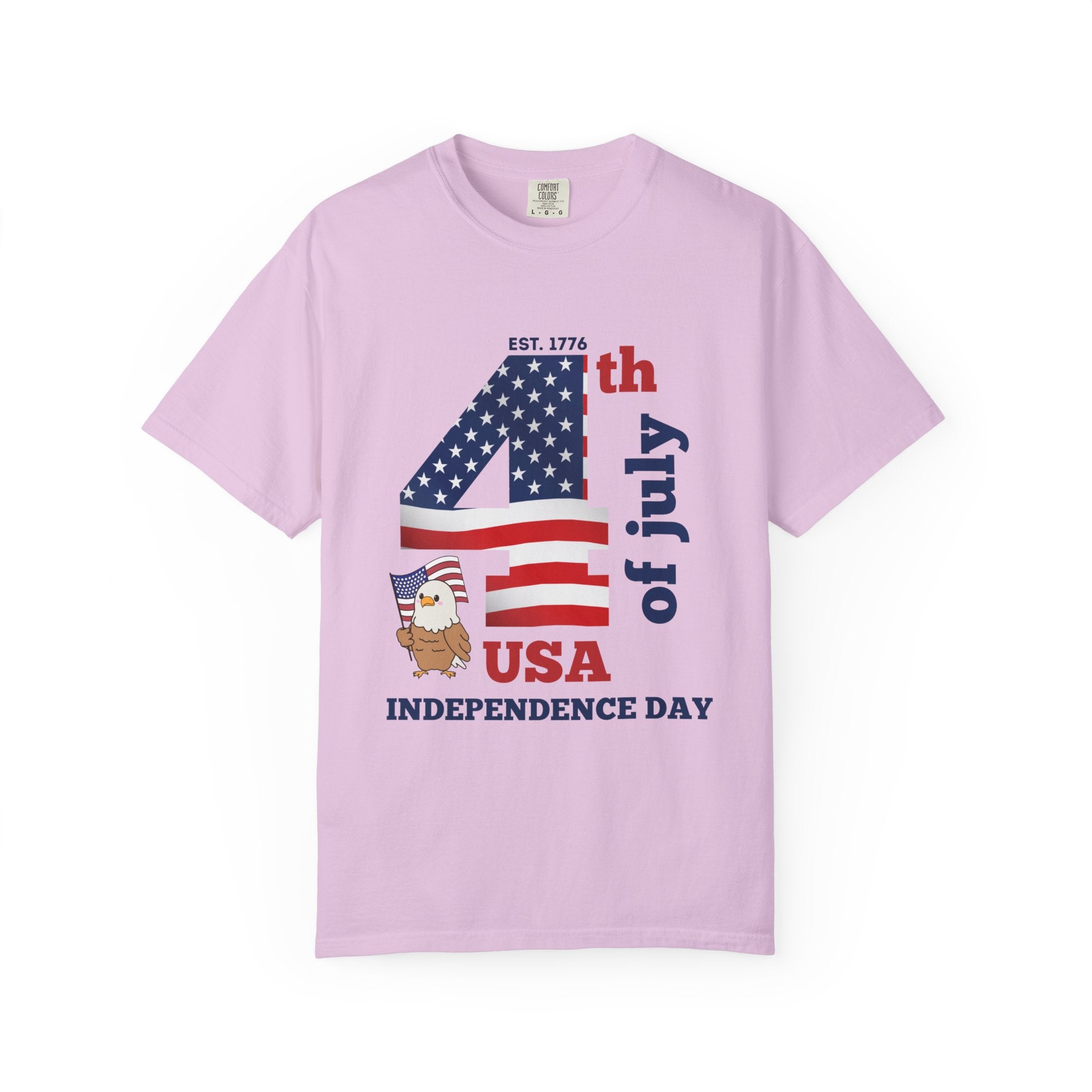 4th of July Patriotic T-Shirt | American Flag Independence Day Shirt | USA Freedom Graphic Tee
