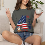 4th of July Patriotic T-Shirt | American Flag Independence Day Shirt | USA Freedom Graphic Tee