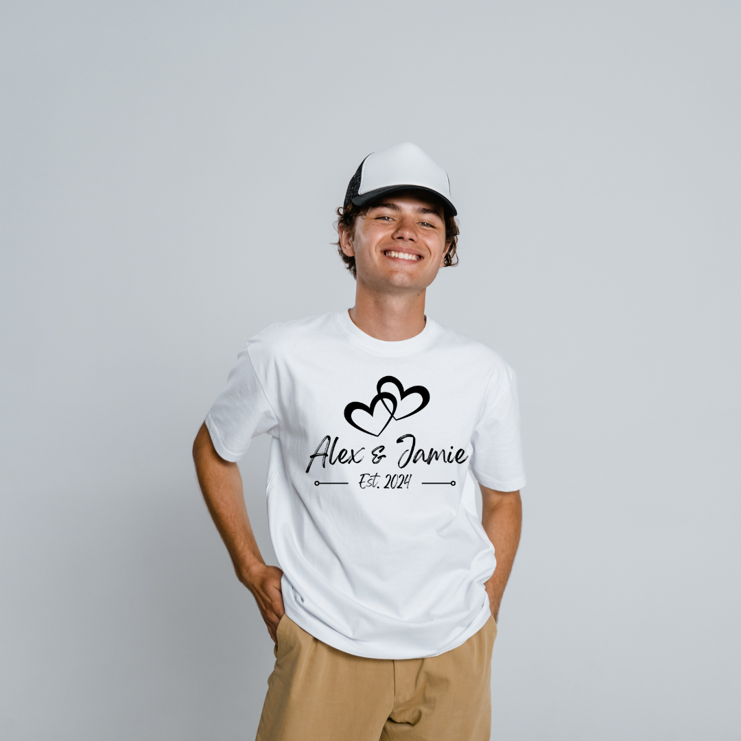 Anniversary T-Shirt Design | Couple Shirt Digital Download