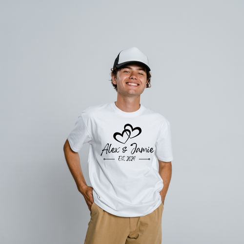 Anniversary T-Shirt Design | Couple Shirt Digital Download