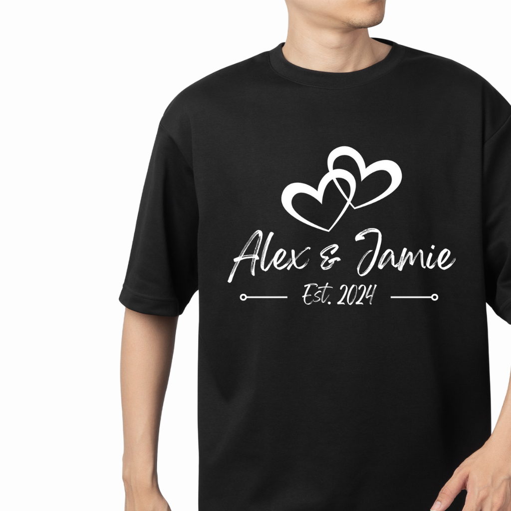 Anniversary T-Shirt Design | Couple Shirt Digital Download