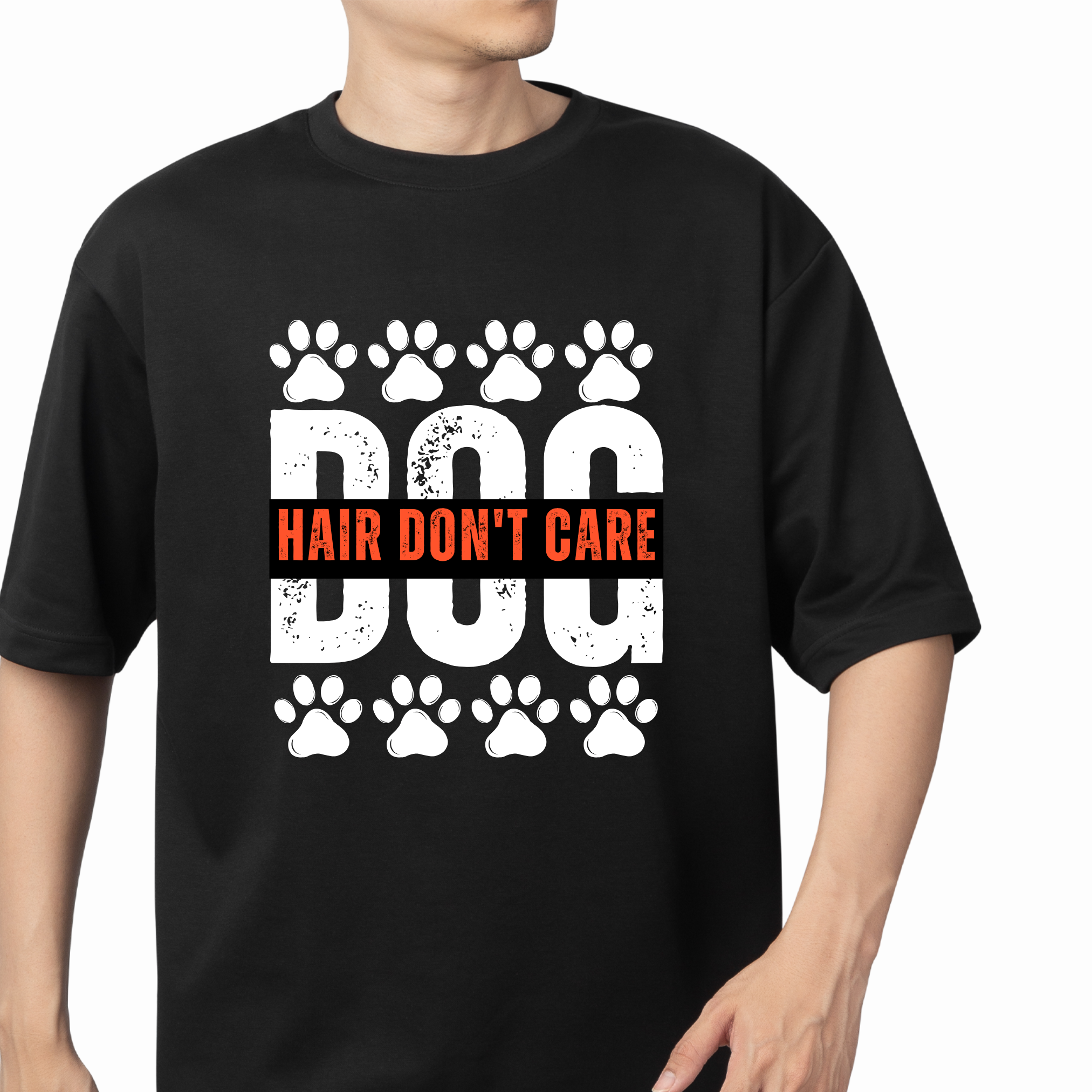 Dog Hair Don’t Care T-Shirt Design | Funny Dog Mom Shirt PNG SVG