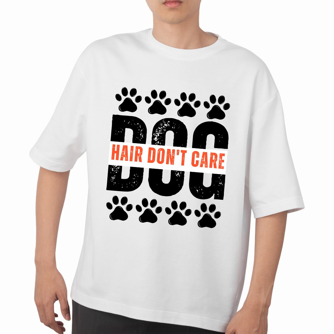 Dog Hair Don’t Care T-Shirt Design | Funny Dog Mom Shirt PNG SVG